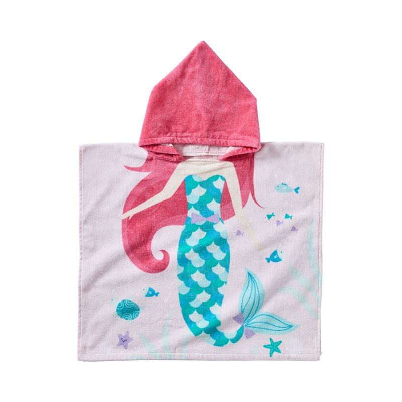 Mermaid Hooded Beach Towel