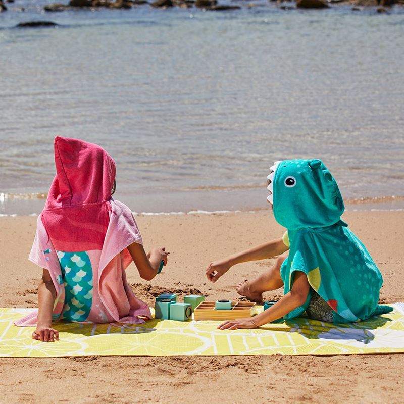 Mermaid Hooded Beach Towel