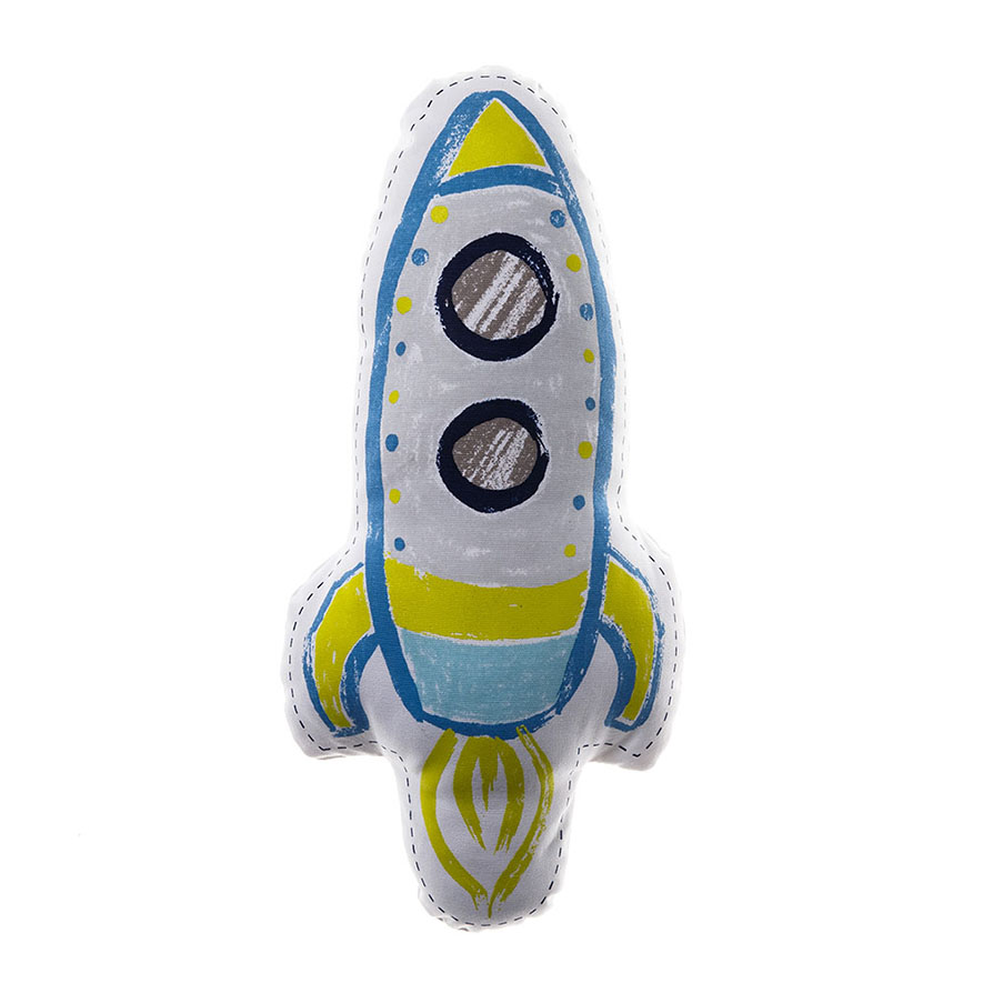 Adairs Kids Constellation Rocket Cushion Adairs