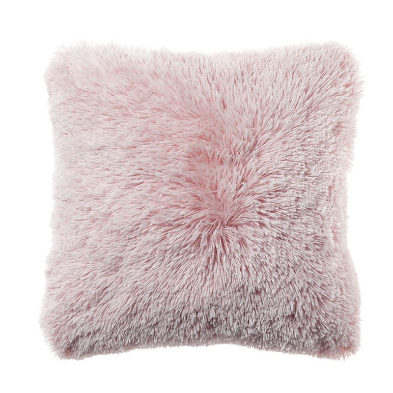 Kingston Faux Fur Pale Pink Cushion