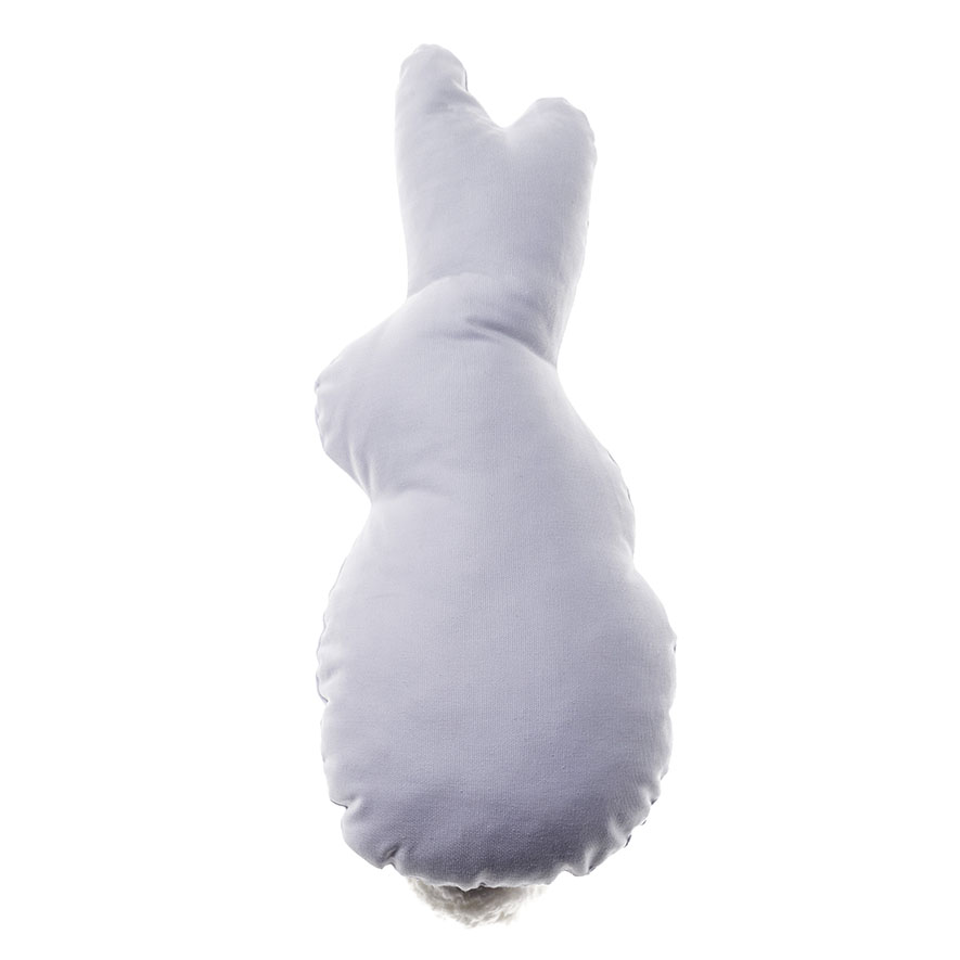 Designer Grey Bunny Cushion Home & Gifts Cushions Adairs Kids Online