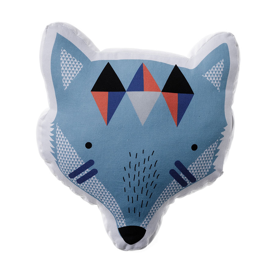 Adairs Kids Freddy Fox Designer Cushion Adairs