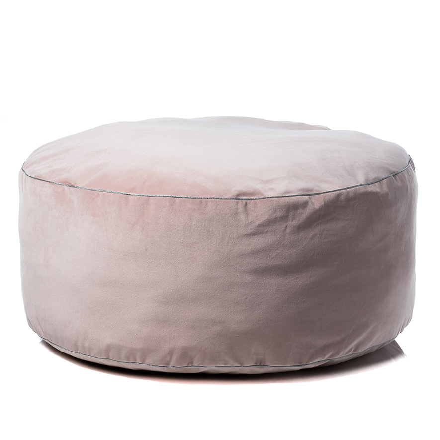 Adairs Kids Velvet Floor Cushion Pink Adairs