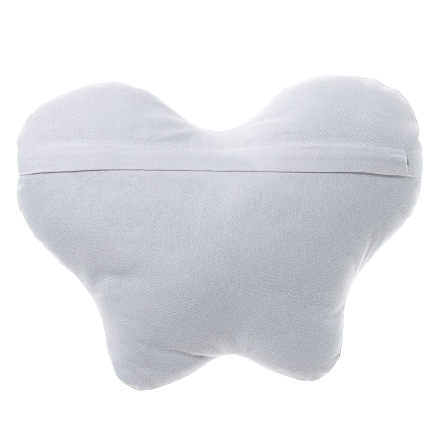 Adairs Kids Embroidered Shaped Pink Butterfly Cushion Adairs