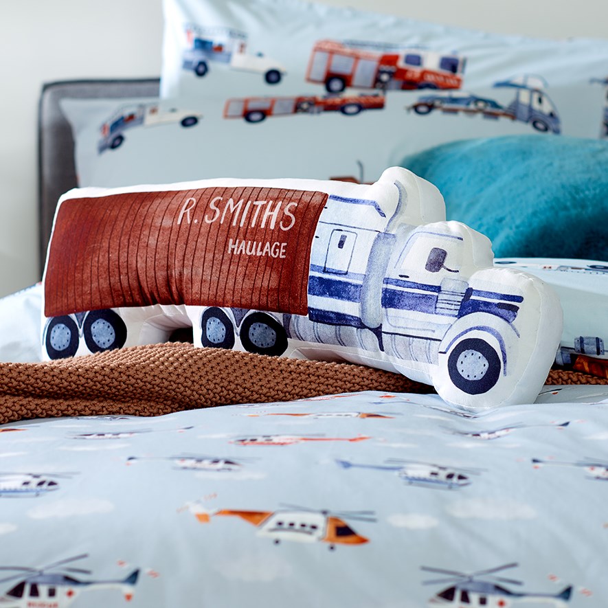 Adairs Kids - Gridlock Novelty Cushion | Adairs