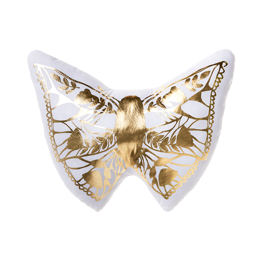 Adairs Kids Novelty Cushion Butterfly Adairs