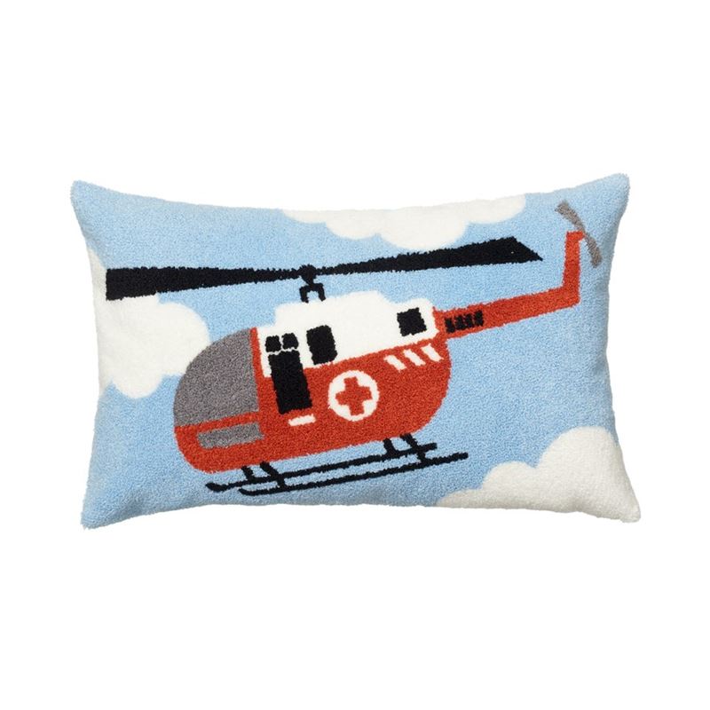 Flying Helicopter Classic Cushion