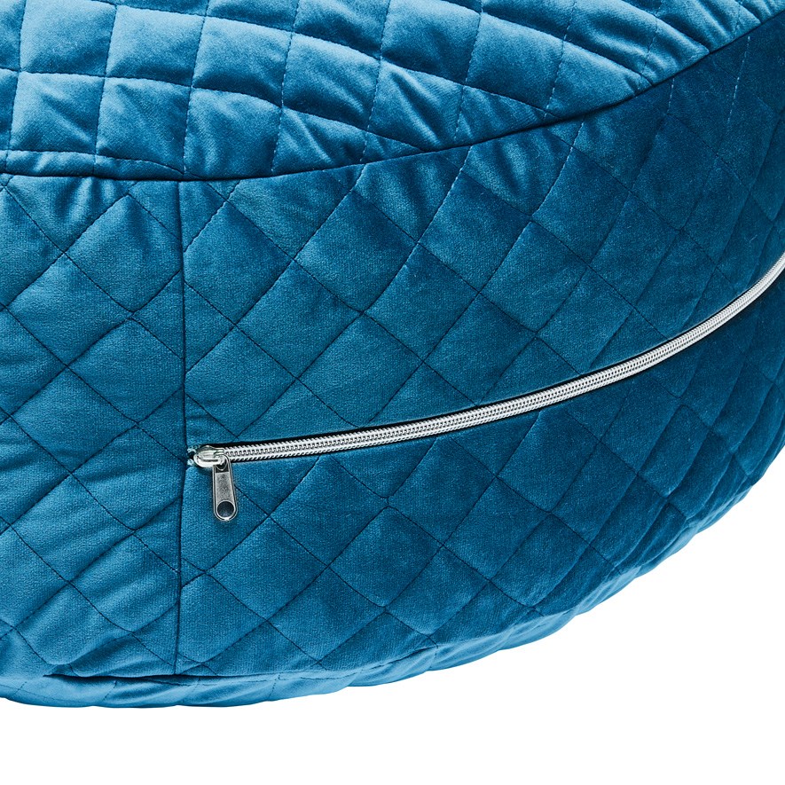 Adairs Kids - Forest Quilted Velvet Floor Cushion | Adairs