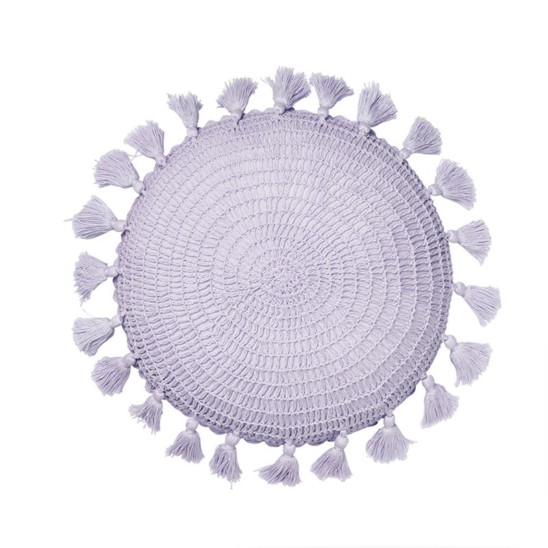 Crochet Cushion Lavender