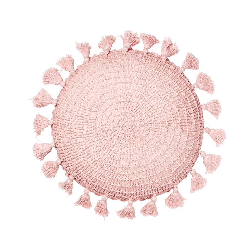 Crochet Cushion Pink