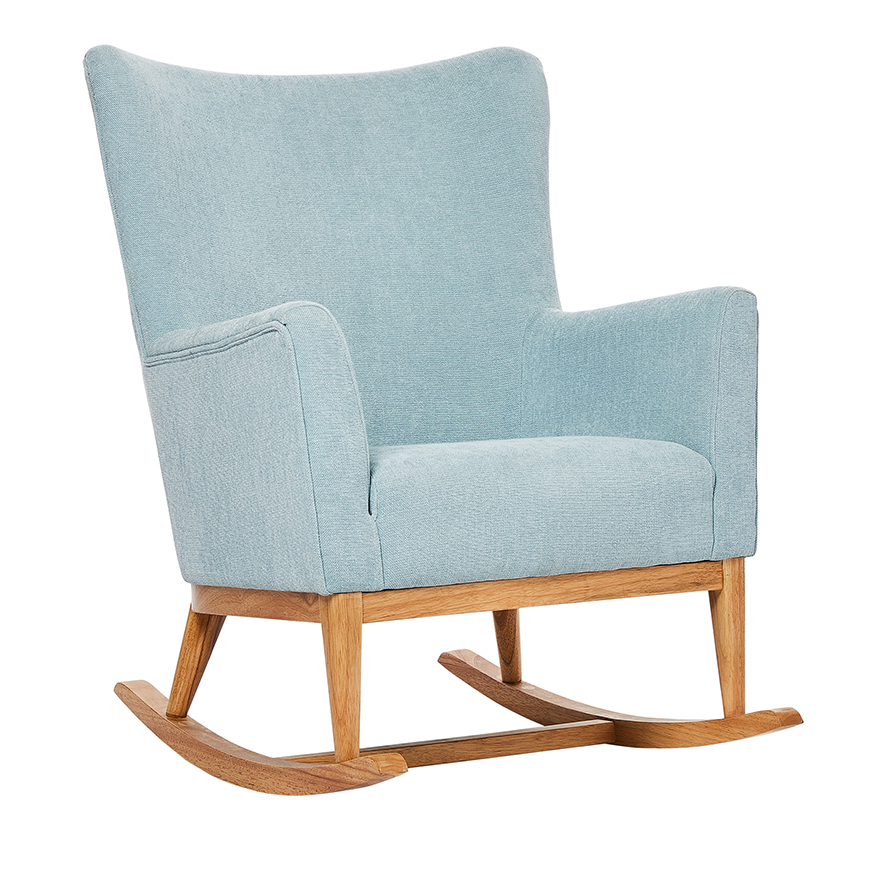 Adairs Baby - Marley Baby Blue Rocking Chair | Adairs
