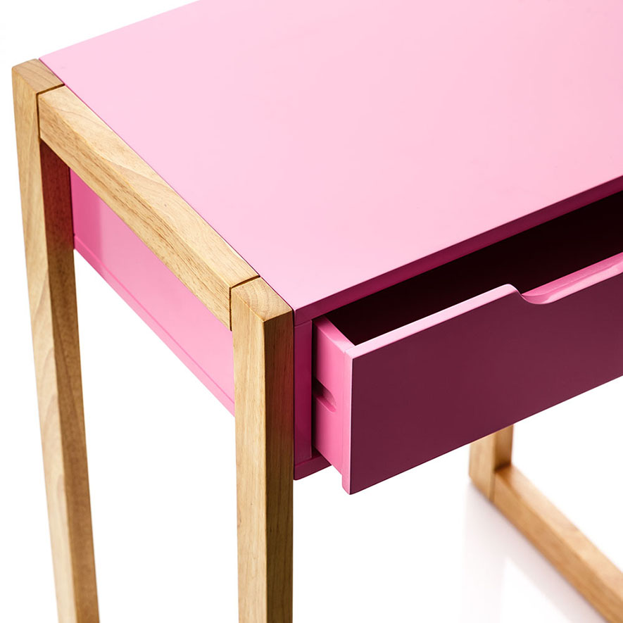 Adairs Kids - Parker Pink Side Table | Adairs