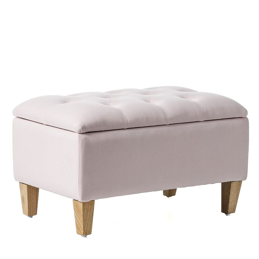 Adairs Kids Chloe Blanket Box Pale Pink Adairs