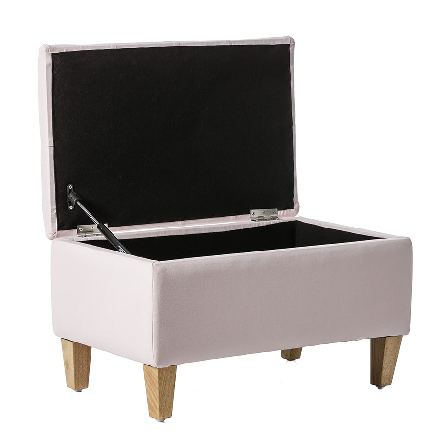 Adairs Kids Chloe Blanket Box Pale Pink Adairs