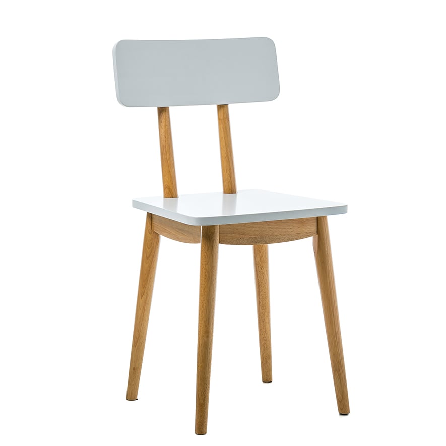 Adairs Kids Jax Chair White & Natural Adairs