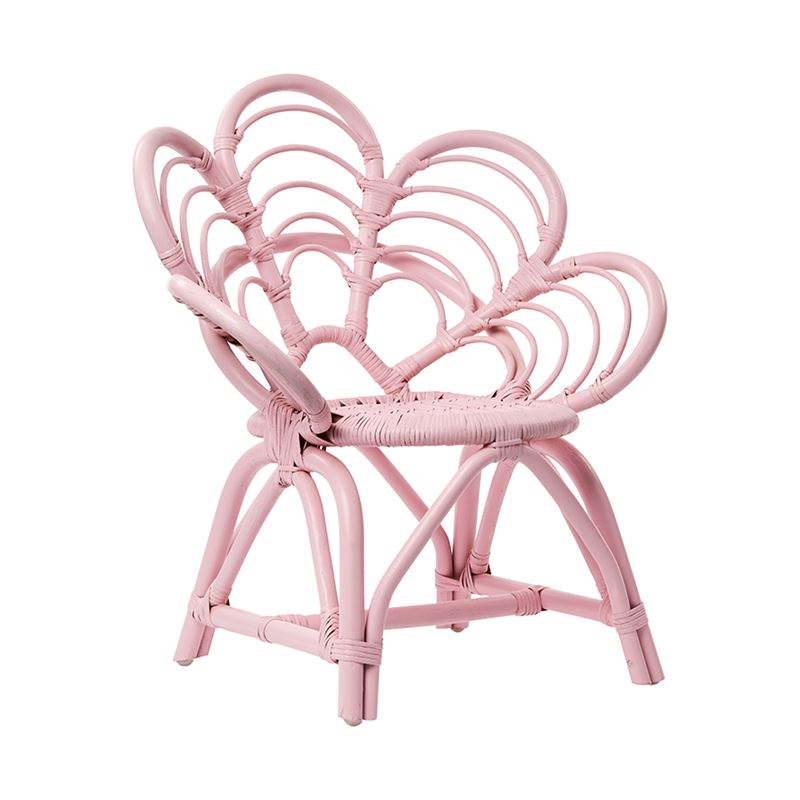 Oasis Rattan 1 Seater Chair Pink 