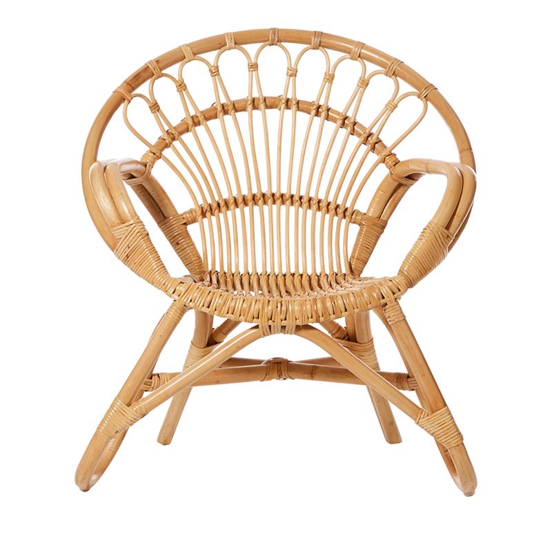 Oasis Rattan Milo Jr. Chair Honey
