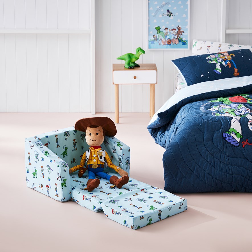 Adairs Kids Disney Toy Story Friends Flip Out Sofa Furniture