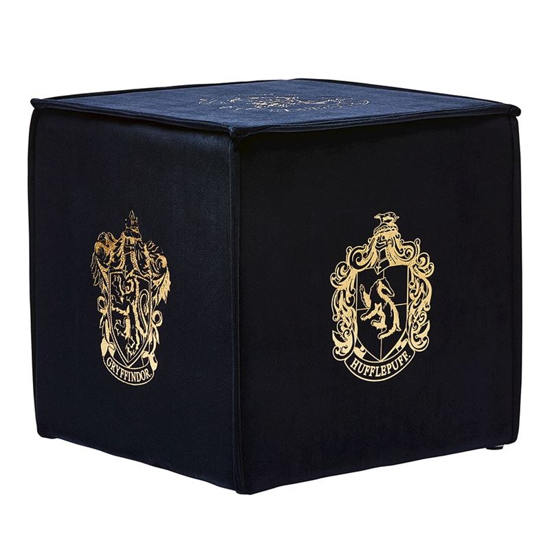 Harry Potter Collection Navy Ottoman