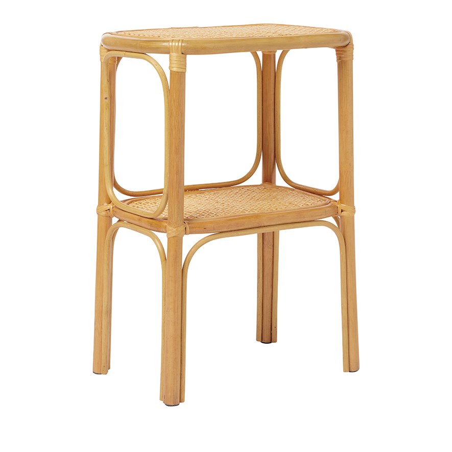 Adairs Kids Marlo Rattan Furniture Collection Natural Bedside Table