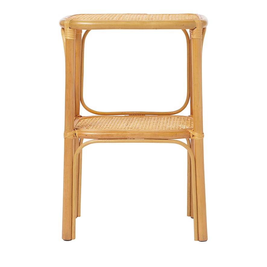 Adairs Kids Marlo Rattan Furniture Collection Natural Bedside Table