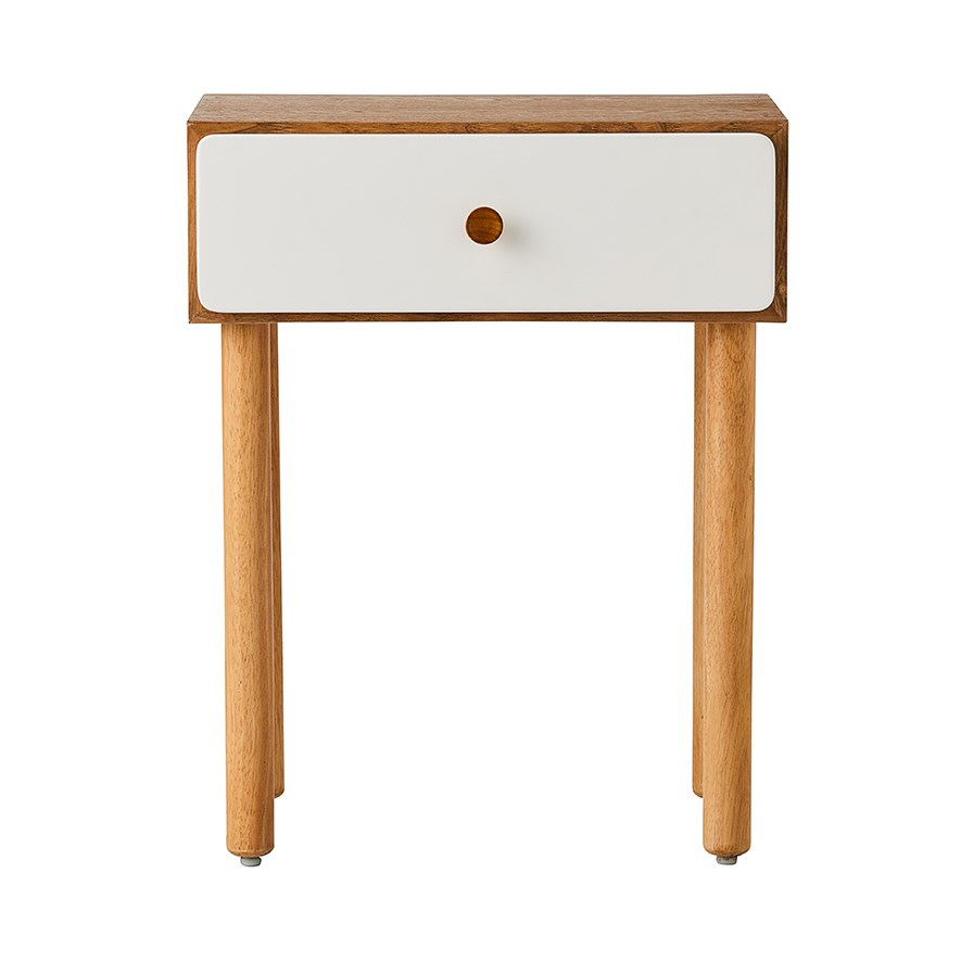 Adairs Kids Hunter White Side Table Adairs