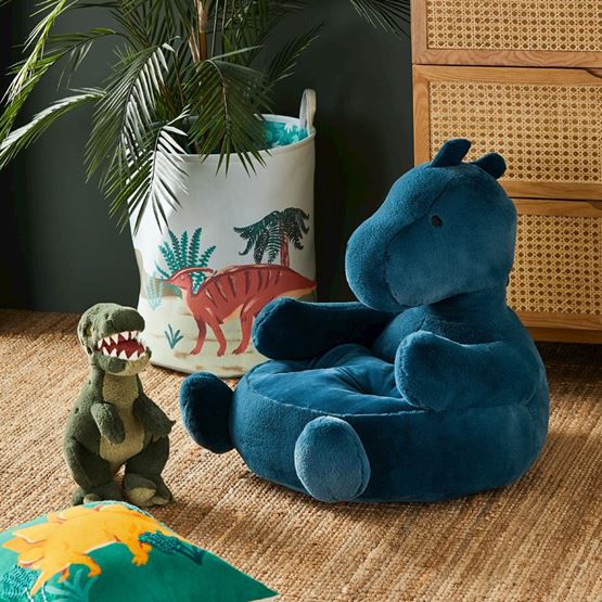 Animal Blue Dino Cuddle Chair