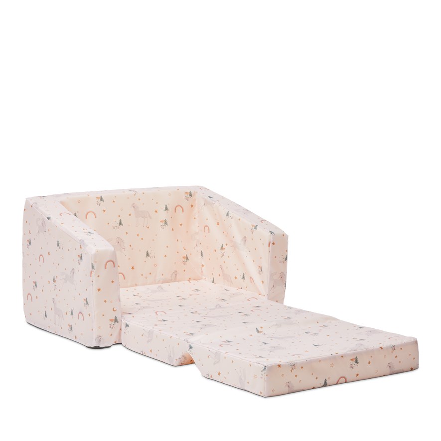 Adairs Kids I Believe in Unicorns Flip Out Sofa Adairs