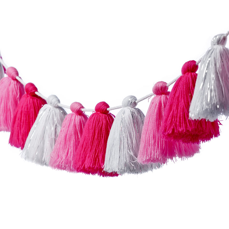 Adairs Kids Pinks Tassel Garland Adairs