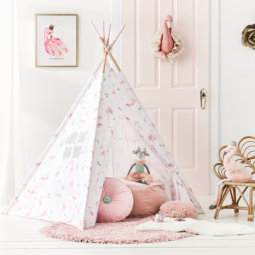 Pink teepee deals