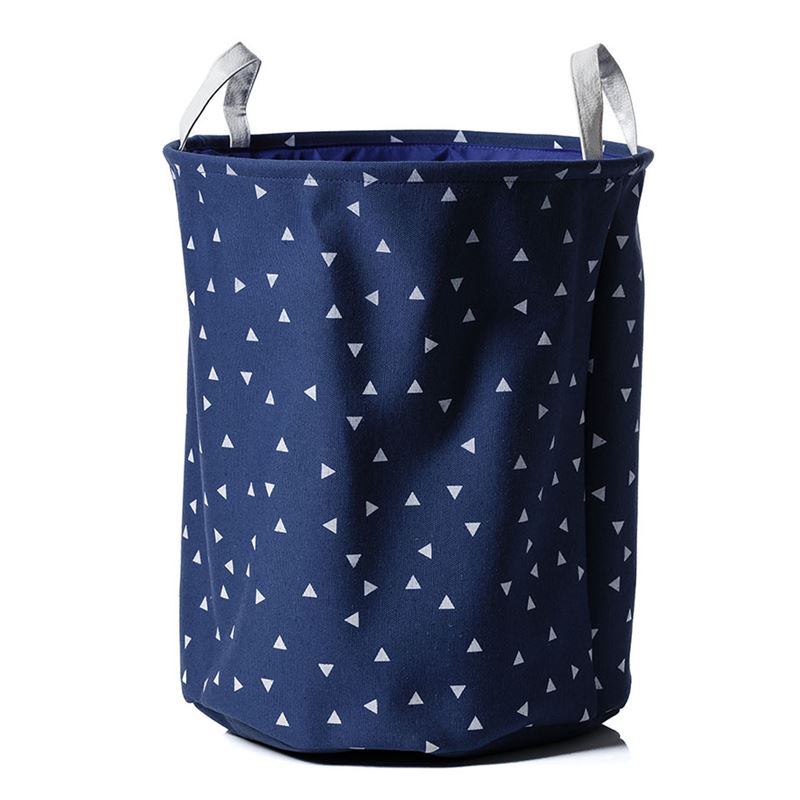 Eva Basket Denim Triangles - Home & Gifts Gifts & Toys - Adairs Kids Online