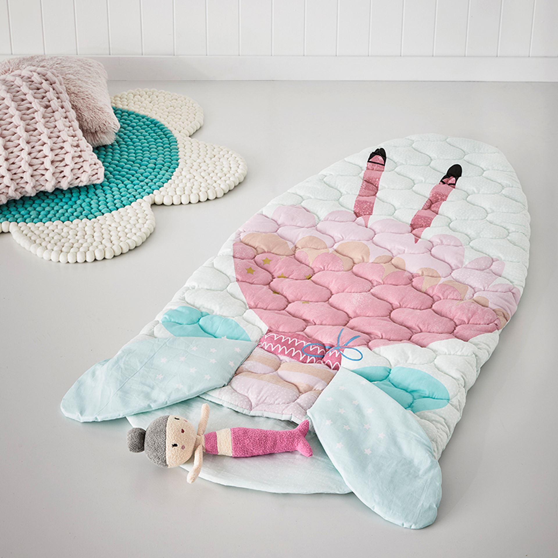 Novelty Sleeping Bag Princess - Adairs Kids - Home & Gifts - Gifts & - Kids
