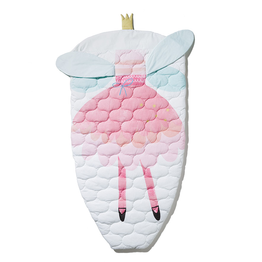 Adairs Kids Novelty Sleeping Bag Princess Adairs