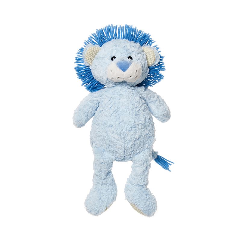 Blue Plush Lion Keepsake Toy