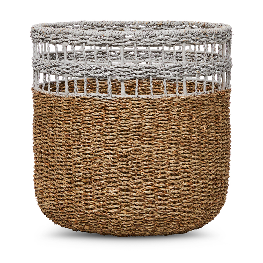 Adairs Kids - Andy Basket Grey | Adairs