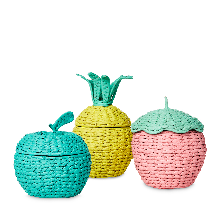 Adairs Kids Mini Fruit Basket Strawberry Adairs