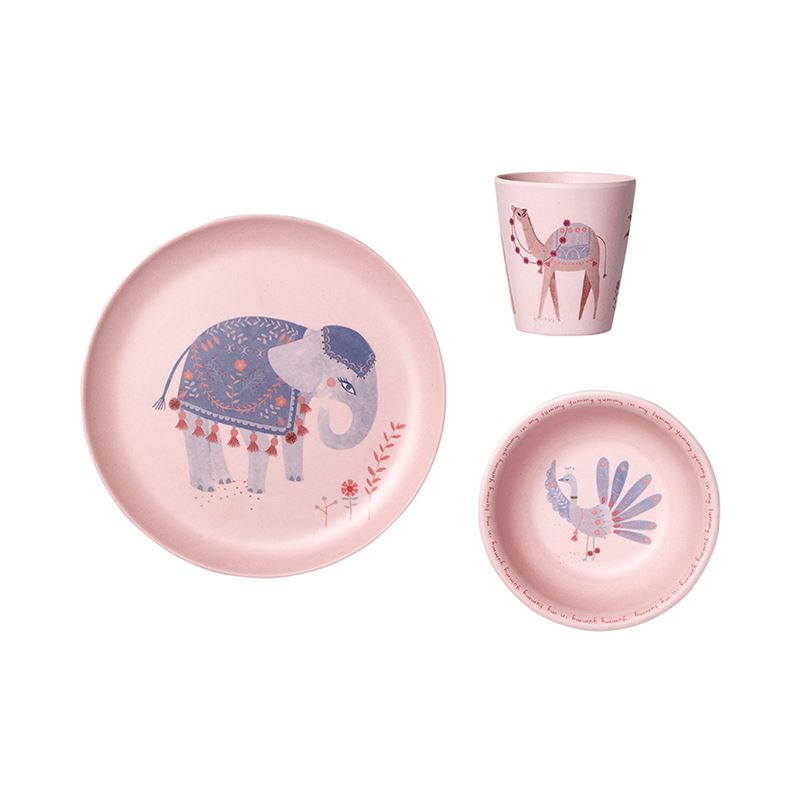 Moroccan Desert Bamboo Meal Time 3 Piece Set | Home & Gifts | Adairs Kids