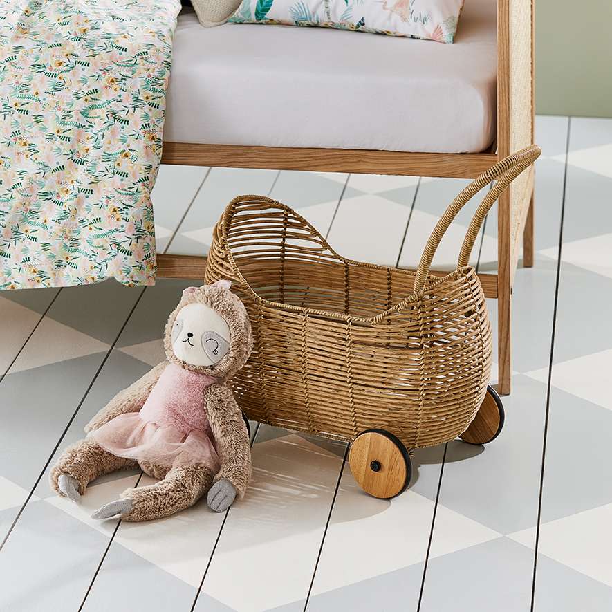 Adairs Kids Cleo Doll Pram Adairs