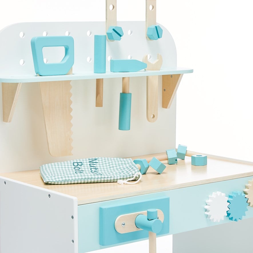 Wooden toy tool bench australia discount