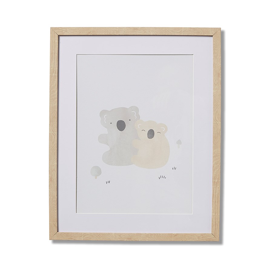 Adairs Baby Little Buddies Koala Nursery Wall Art Adairs