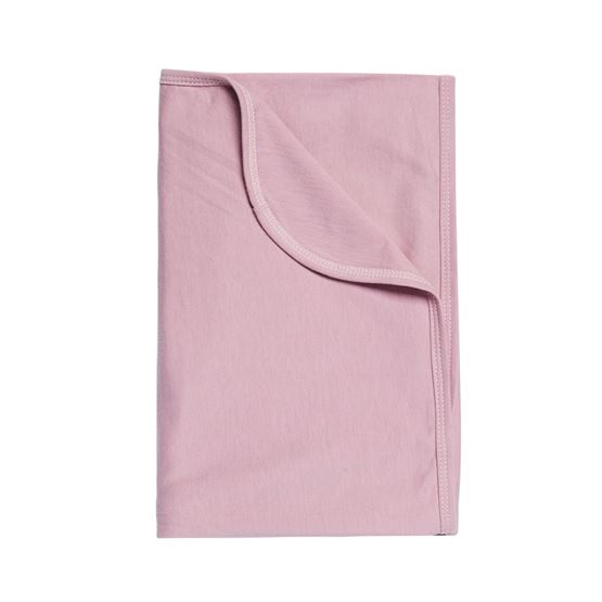 Cotton Jersey Violet Pink Bunny Blanket