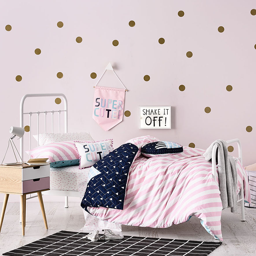 Adairs Kids Super Cute Cot Quilt Cover Set Adairs