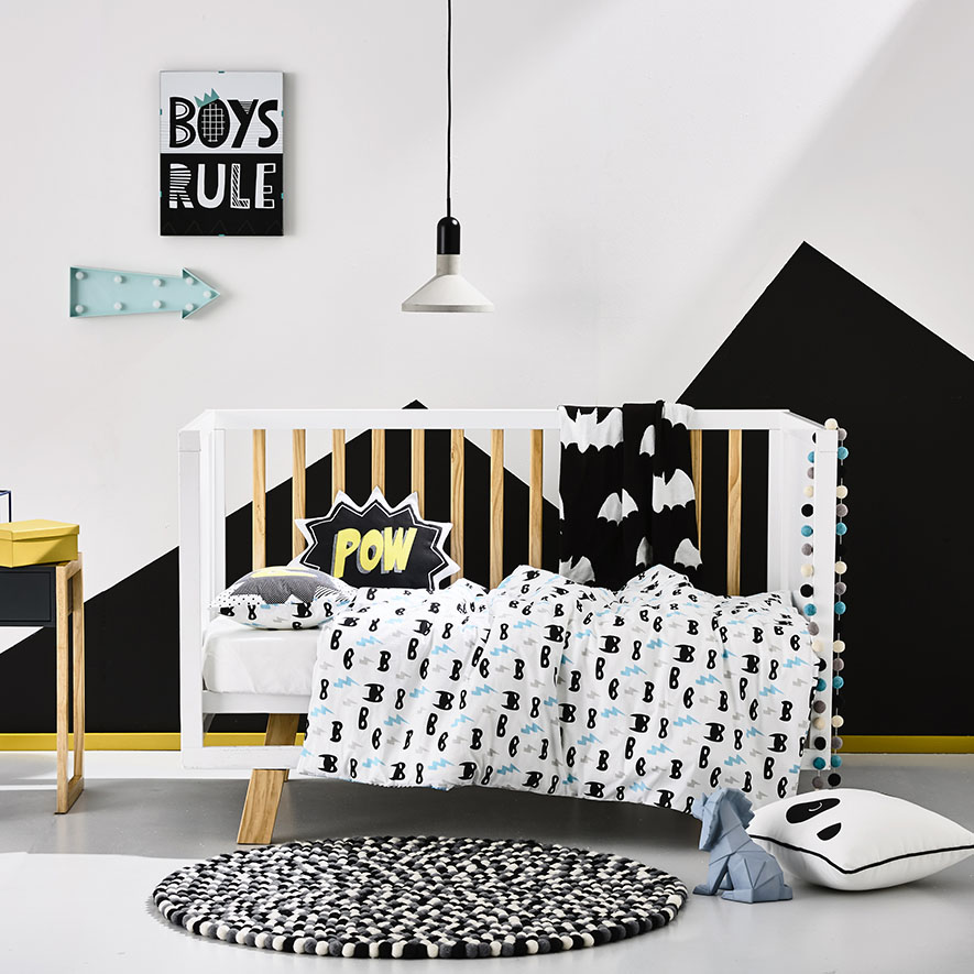 Adairs Kids Kaboom Cot Quilt Cover Set Adairs