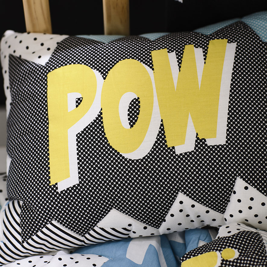 Adairs Kids Kaboom Cot Quilt Cover Set Adairs