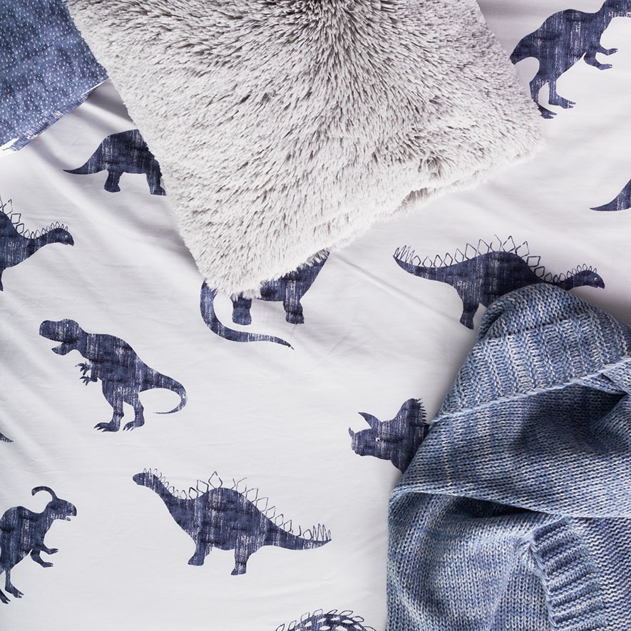 Adairs Kids Dinosaurus Cot Quilt Cover Set Adairs