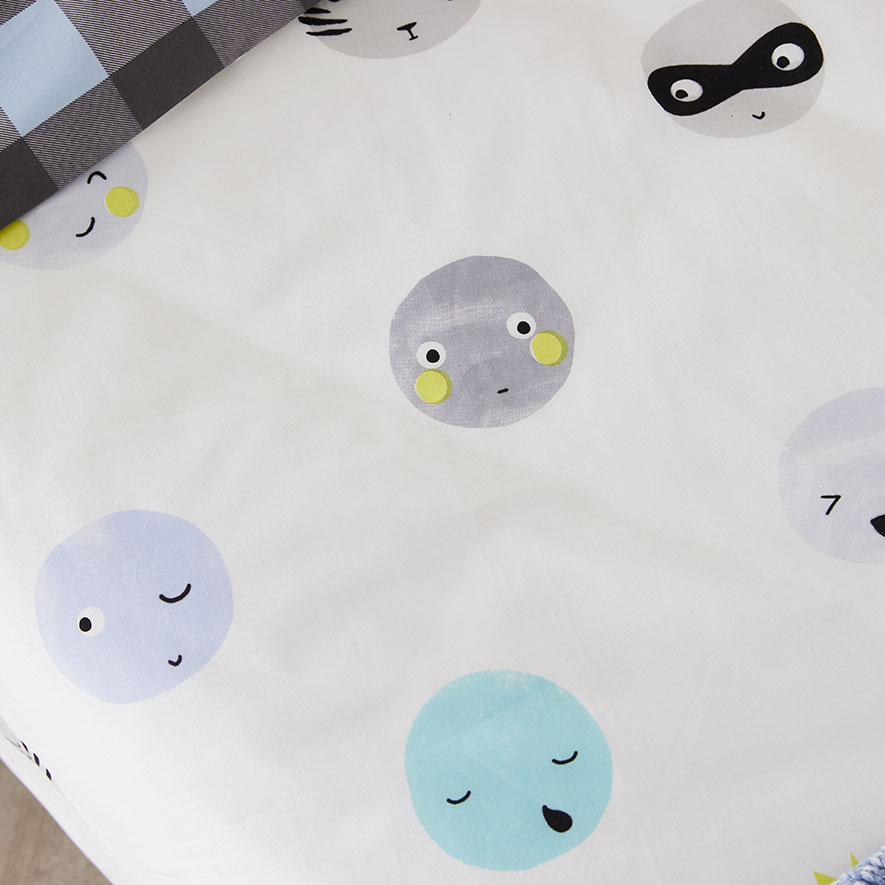 Adairs Kids Bandit Boy Cot Quilt Cover Set Adairs