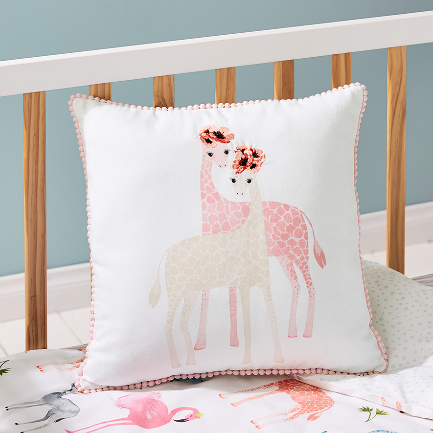 Adairs Kids Floral Jungle Cot Quilt Cover Set Adairs