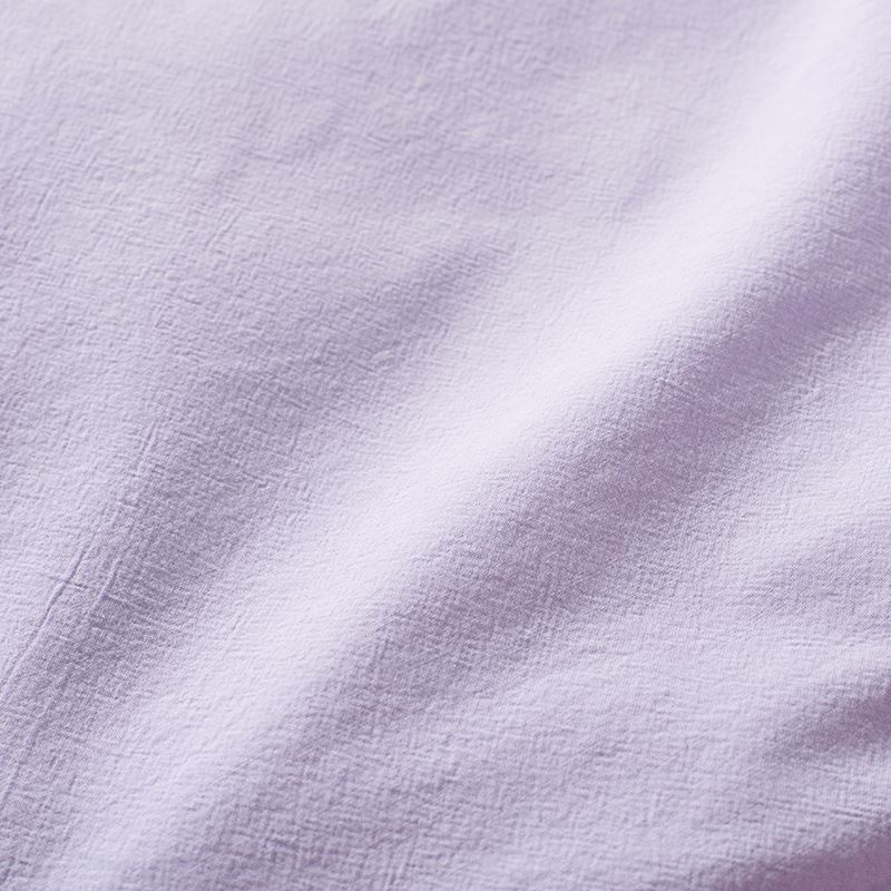 Stonewashed Cotton Lilac Cot Quilt Cover Set