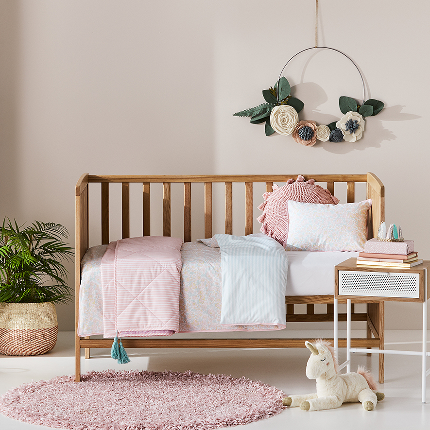 Adairs Kids Evie Cot Quilt Cover Set Adairs