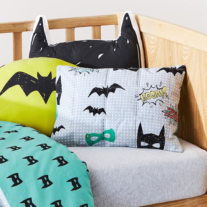Batman & Robin Quilted Cot Quilt Cover Set